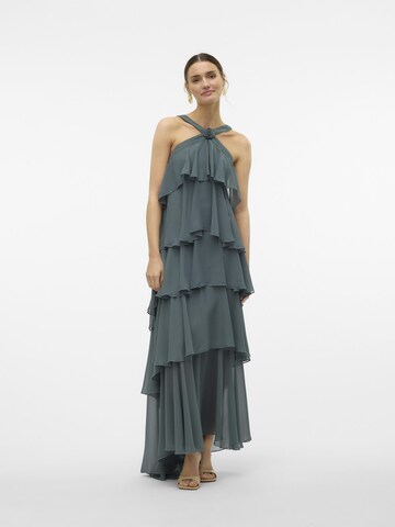 Robe de soirée VERO MODA en vert : devant