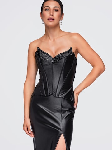 Ombre Abendkleid‌‌‌‌‌‌‌ in Schwarz