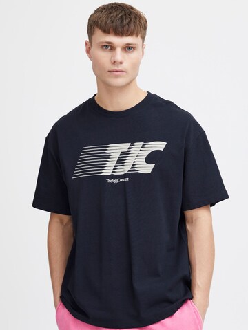 T-Shirt 'Silas' The Jogg Concept en bleu : devant