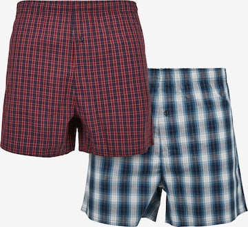 Urban Classics Boxershorts in Rot: front