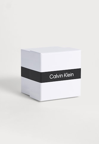 Calvin Klein - Reloj analógico 'Gleam' en negro: frente