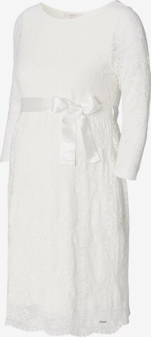 Esprit Maternity Dress in White: front