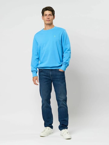 U.S. POLO ASSN. Sweatshirt 'Adler' i blå