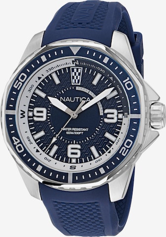 NAUTICA Analoog horloge 'KOH MAY BAY' in Blauw: voorkant