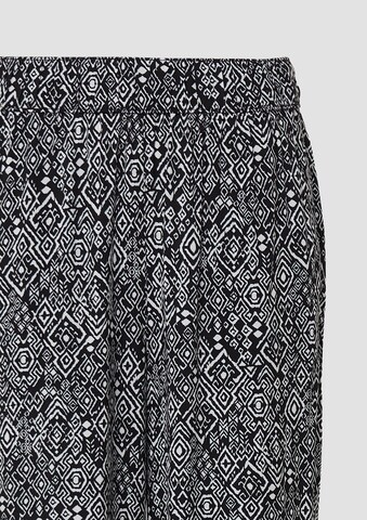 s.Oliver Wide leg Broek in Zwart