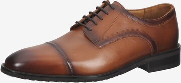 Gordon & Bros Lace-Up Shoes in Brown: front