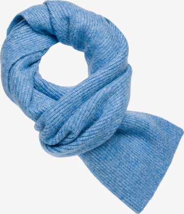 zero Scarf in Blue: front