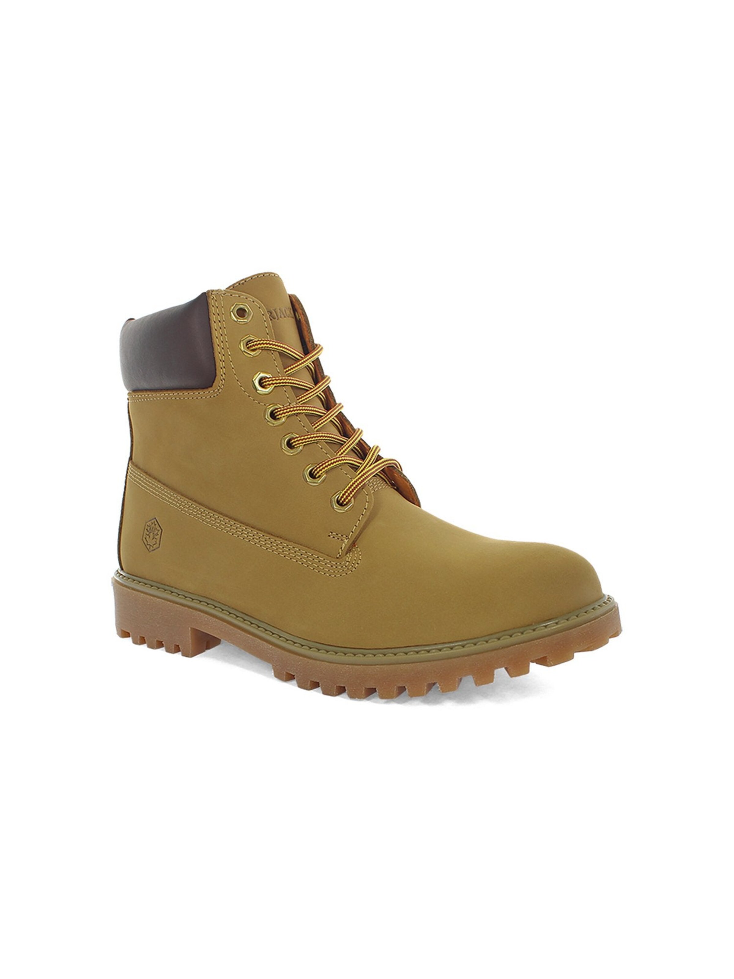 Boots chukka di Lumberjack in giallo: frontale