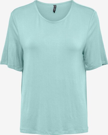 PIECES T-Shirt 'MIKELA' in Blau: predná strana