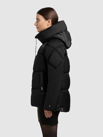 Veste d’hiver 'Isett2' khujo en noir