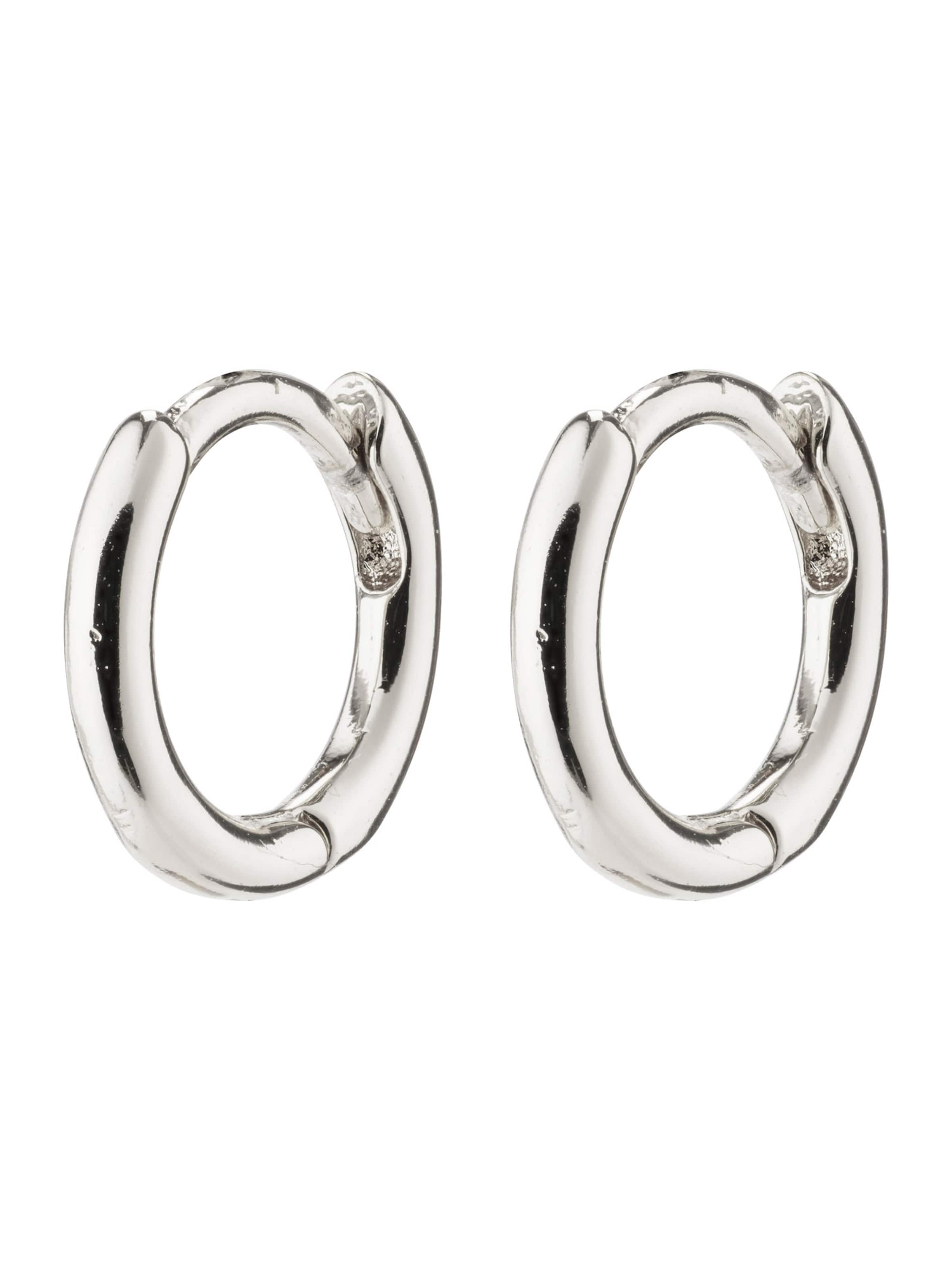 Pilgrim Earrings 'ANNA' in Silver: front