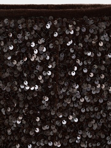 MANGO Regularen Hlače 'XTURNER' | rjava barva