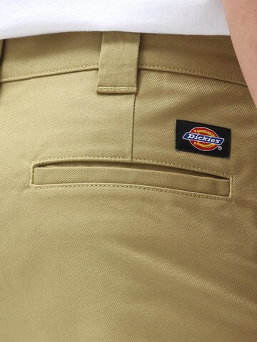 DICKIES Regular Pants 'COBDEN' in Beige