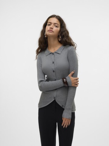 VERO MODA Cardigan 'WILLOW' i grå: forside