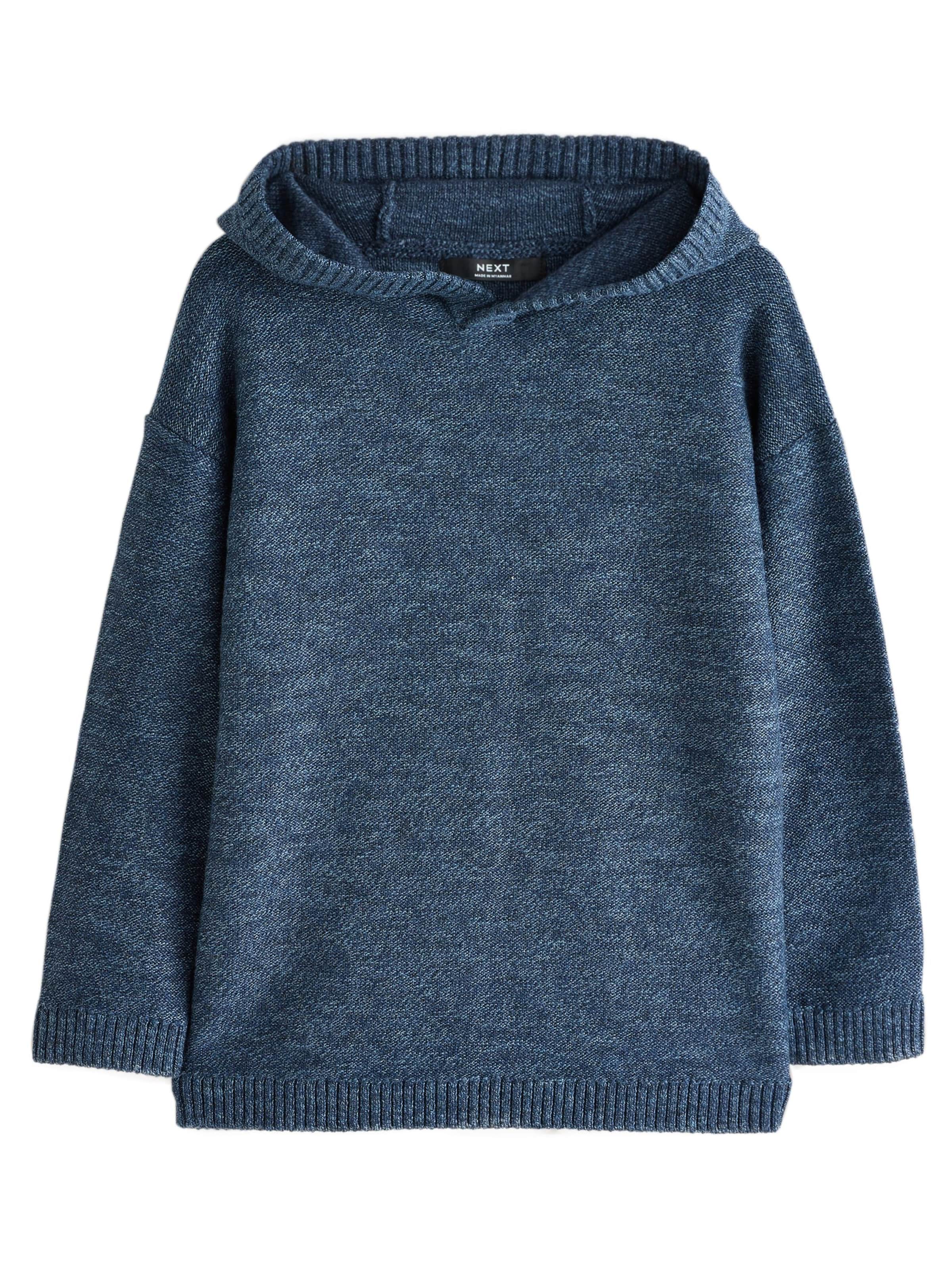Pulover de la Next pe albastru: față