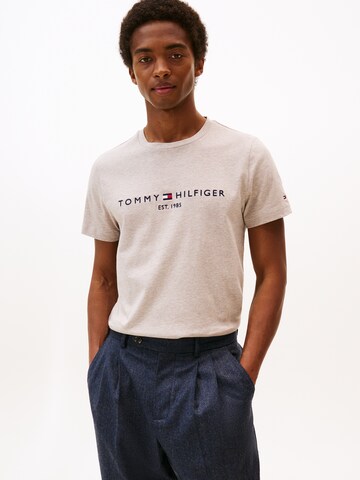 TOMMY HILFIGER Regular fit Shirt in Bruin: voorkant