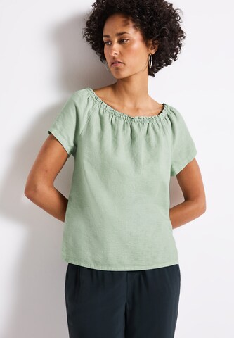 STREET ONE Bluse in Grün: Vorderseite