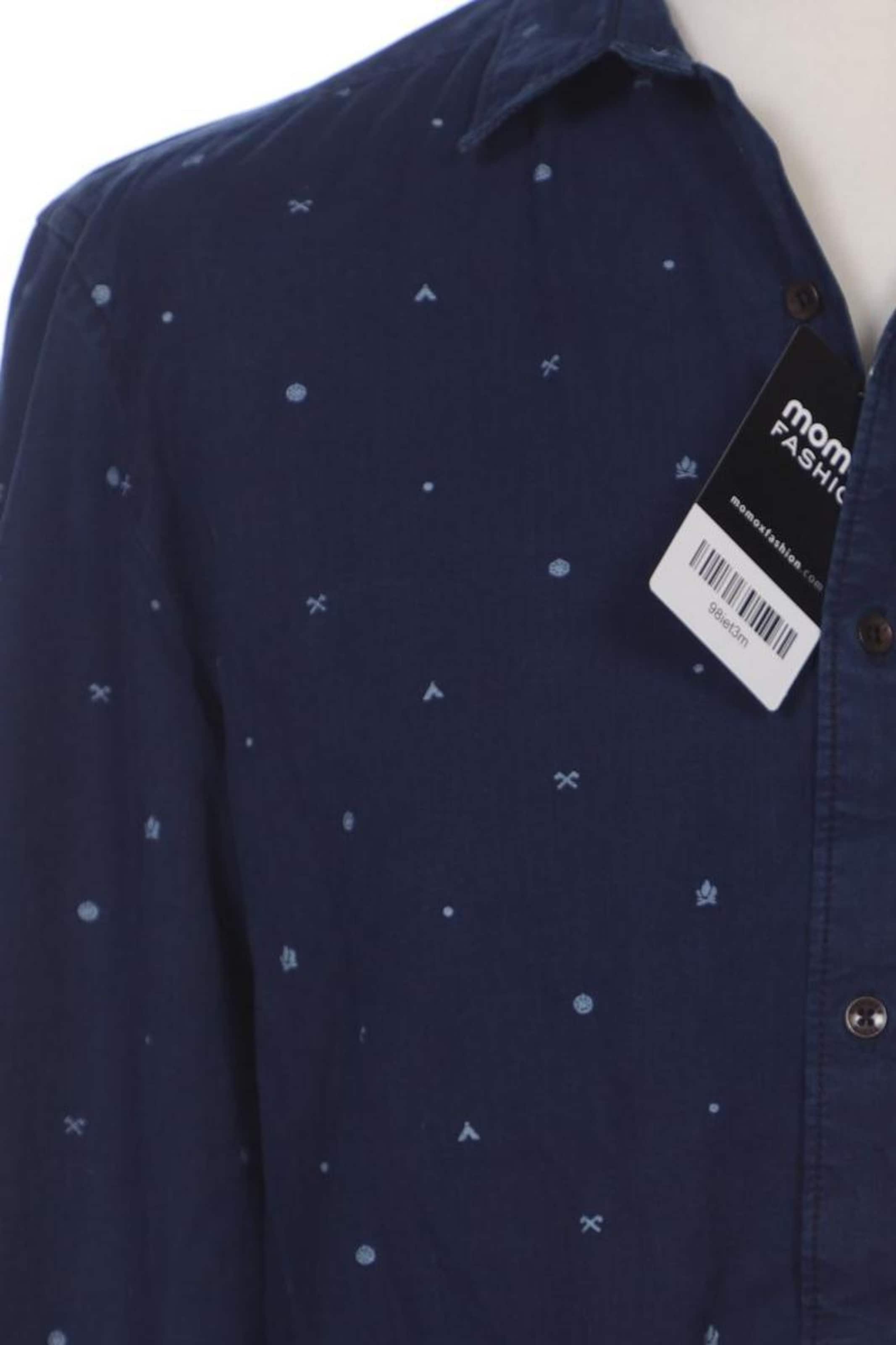 Tommy Jeans Button Up Shirt in XL in Blue