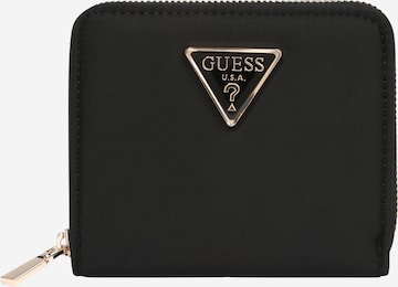 GUESS Wallet 'Emma' in Black: front