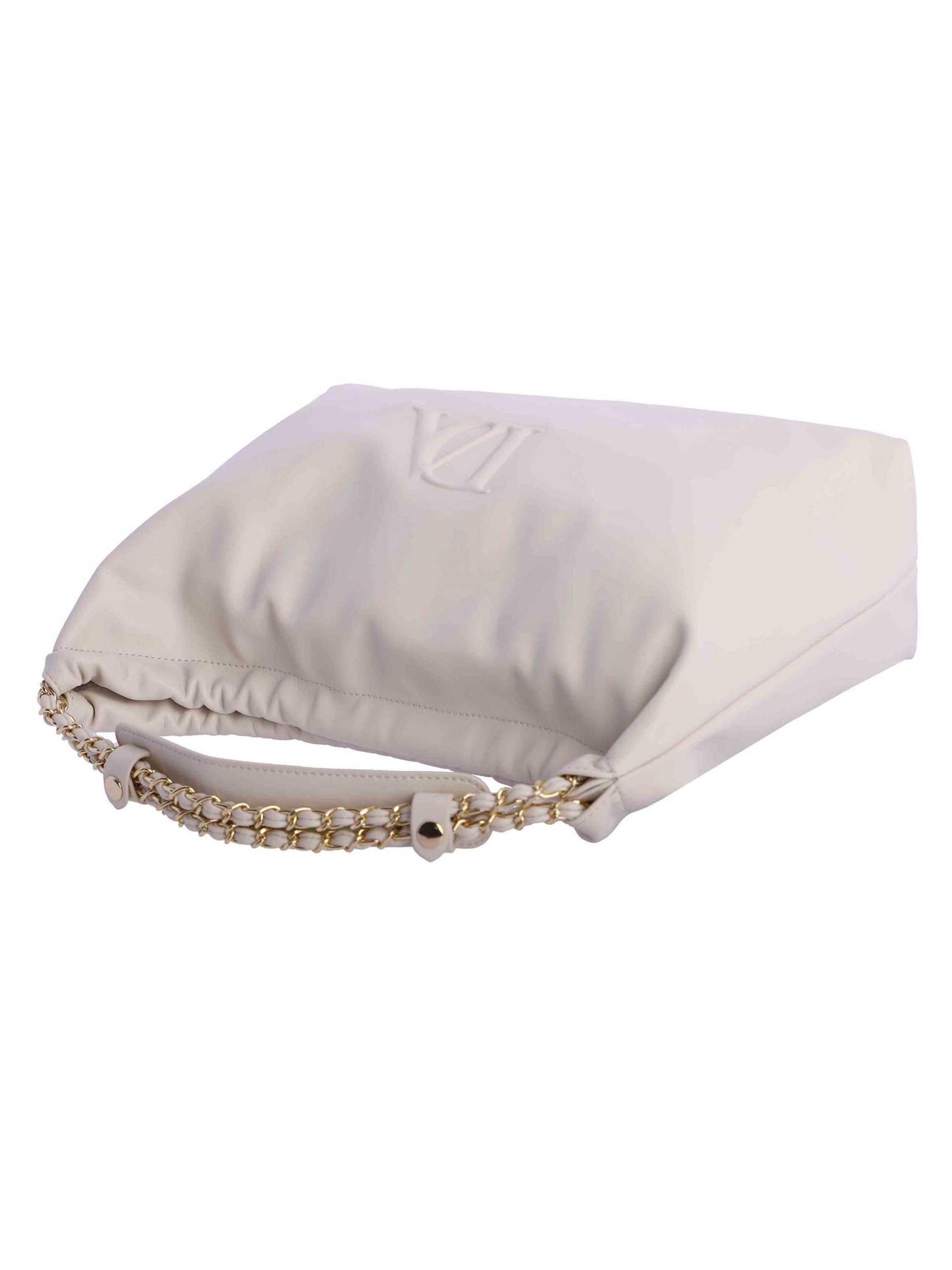 Don Algodon - Bolso de hombro 'Bolso de hombro para mujer Levant de piel sintética con cremallera' en blanco