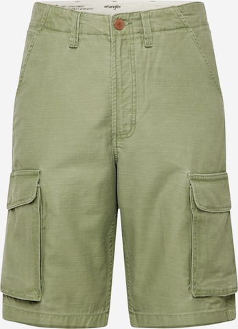 WRANGLER Regular Cargobroek 'CASEY' in Groen: voorkant