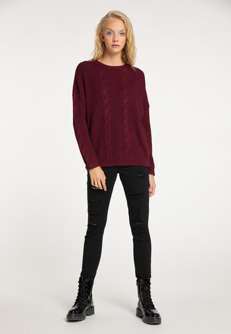 Pull-over myMo ROCKS en rouge