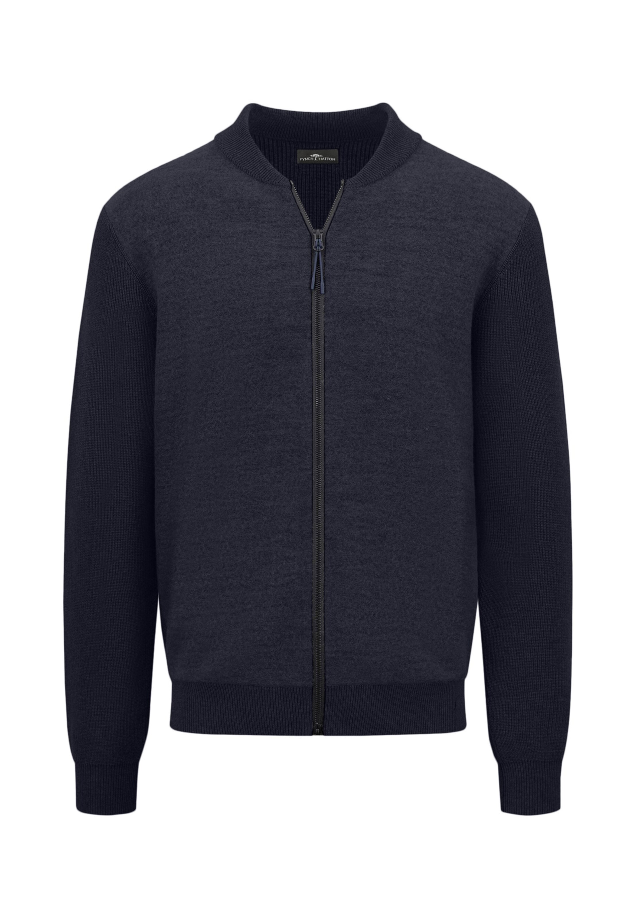 FYNCH-HATTON Strickjacke in Blau: Vorderseite