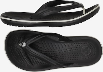 Crocs Sandalen 36,5 in Schwarz: Vorderseite