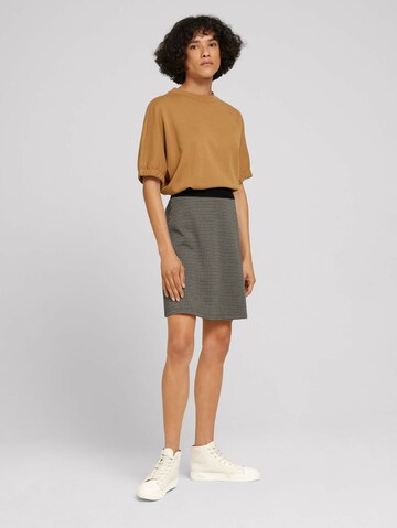 TOM TAILOR Skirt in Grey