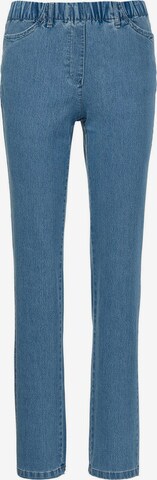 Goldner Jeans 'Louisa' in Blauw: voorkant