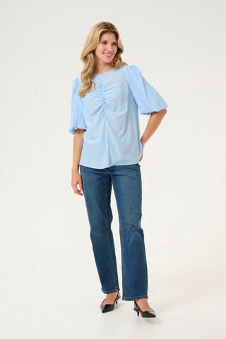 CULTURE Bluse 'Baya Asmine' in Blau