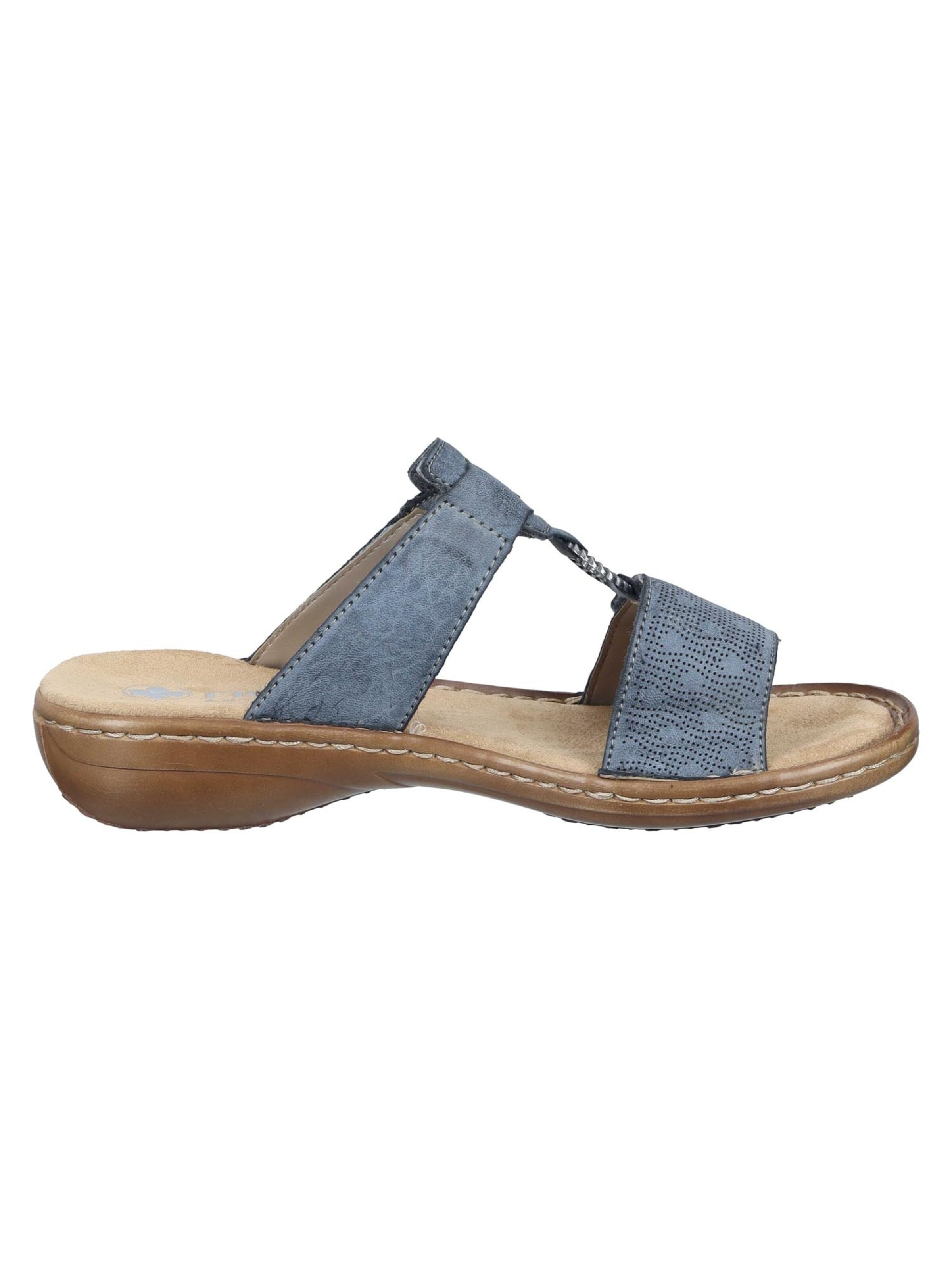 Rieker Pantolette 'Basic'‌‌‌‌‌‌‌‌ in Blau