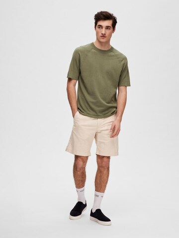 SELECTED HOMME - Jersey 'Daniel' en verde