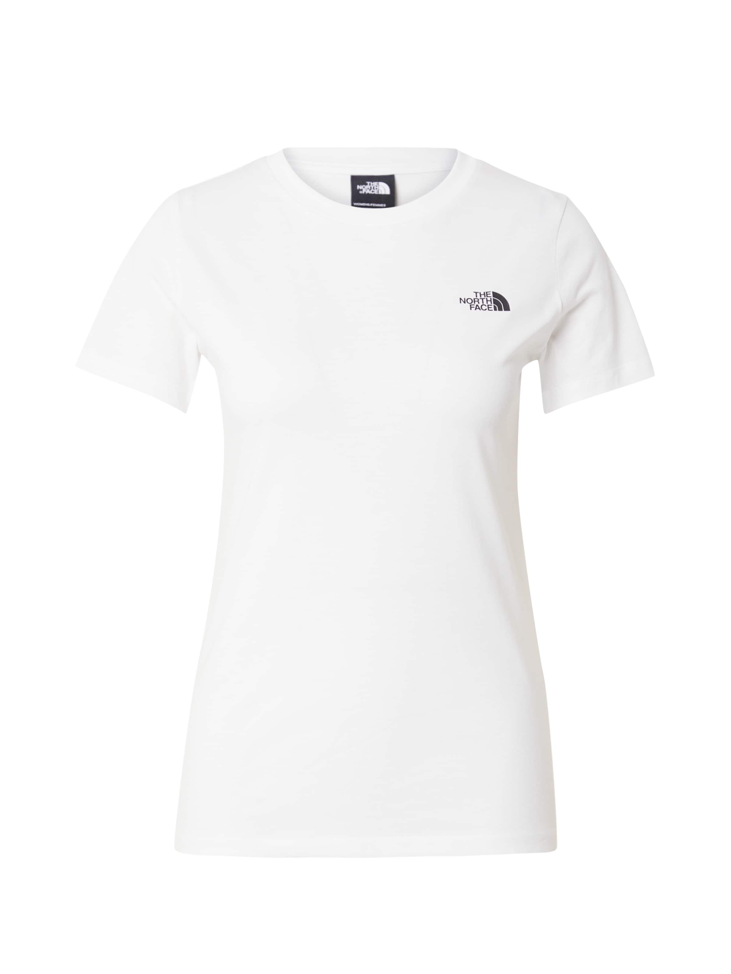 THE NORTH FACE Μπλουζάκι 'Simple Dome' σε λευκό: μπροστά