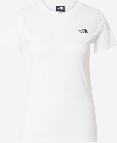 THE NORTH FACE T-Shirt 'Simple Dome' in schwarz / weiß, Produktansicht