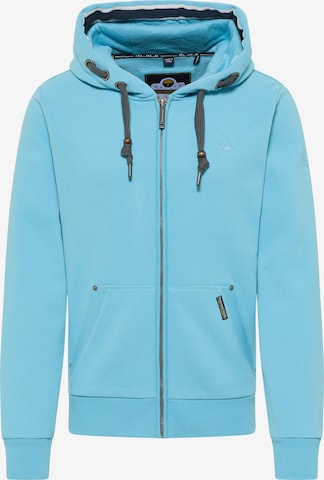 Schmuddelwedda Sweatjacke in Blau: predná strana