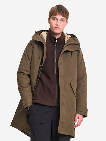 AIGLE Vinterparkas i grön: framsida