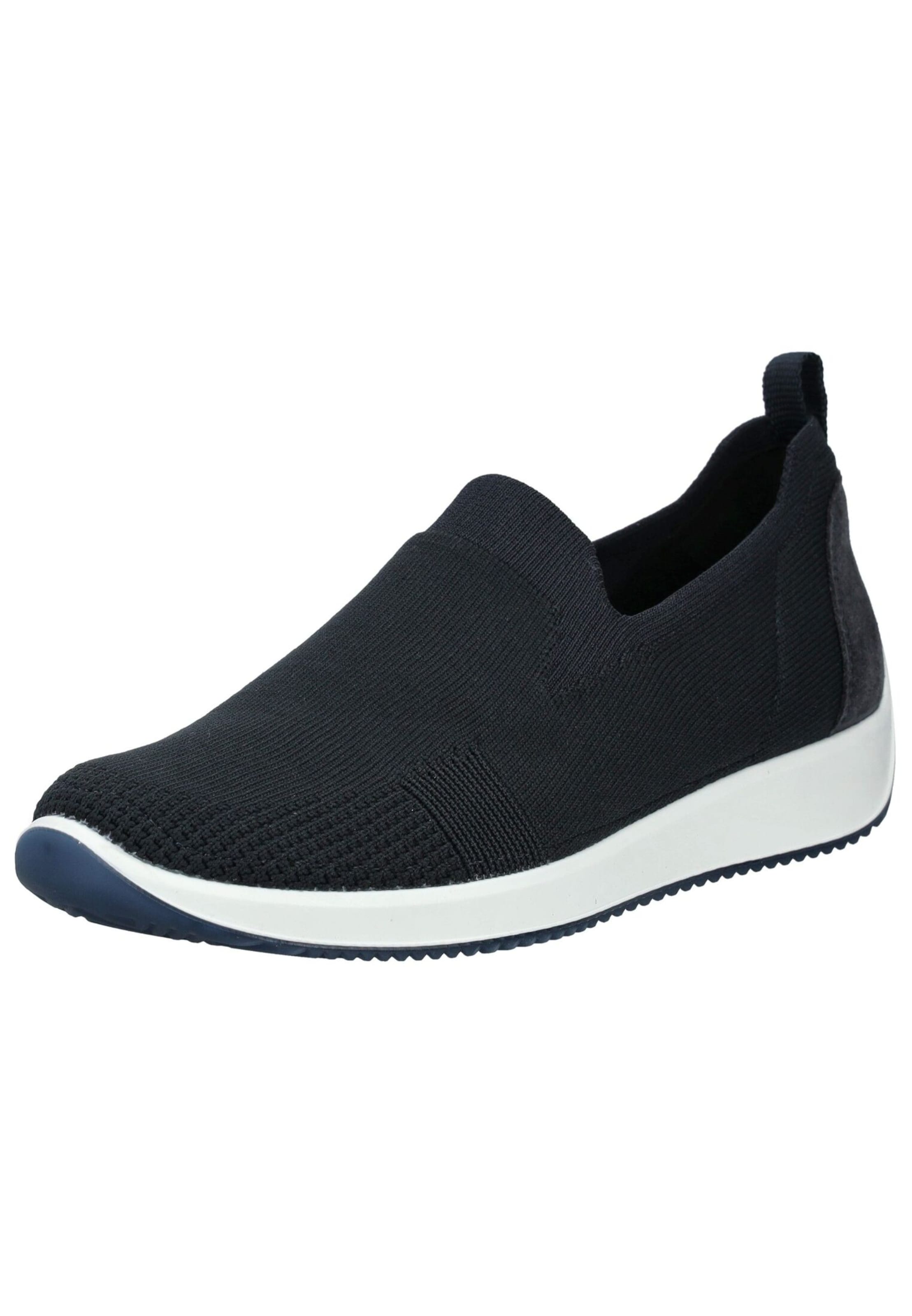 ARA Slip-on 'Lissabon' in Blue: front