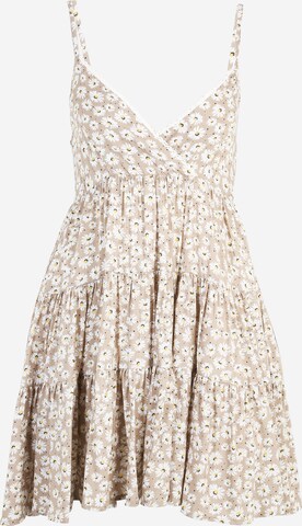 AÉROPOSTALE Zomerjurk 'BOHO BABYDOLL' in Beige: voorkant