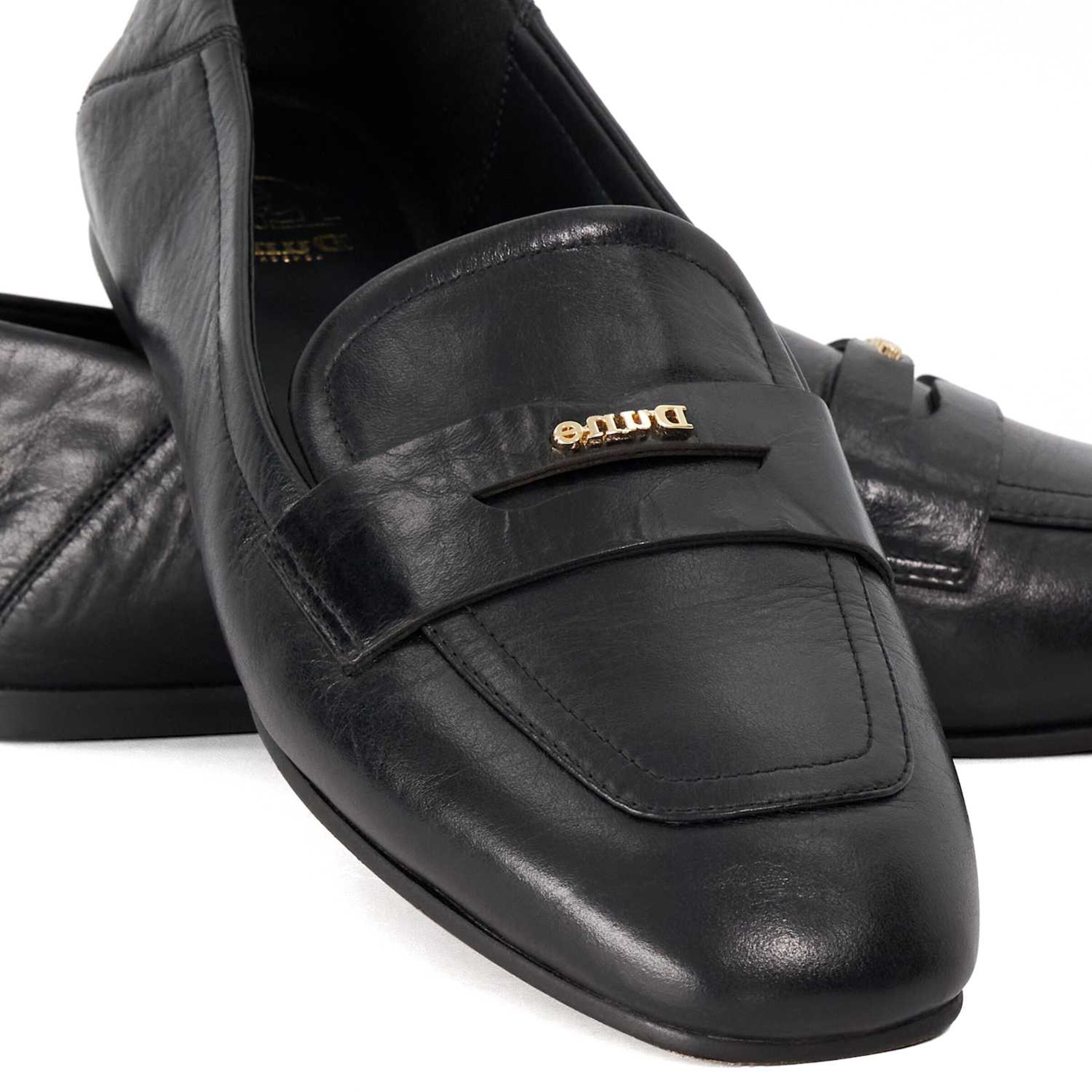 Chaussure basse 'Glances' Dune LONDON en noir