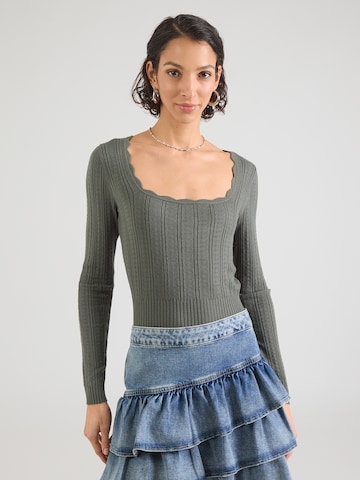 ABOUT YOU Свитер 'Maria' в Зеленый: спереди