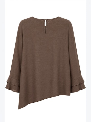 Camicia da donna 'Blusen' di MixRay in marrone