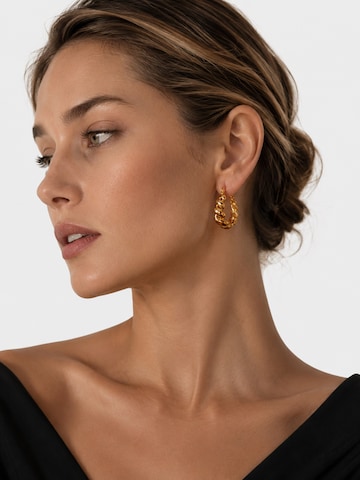 RteRme - Pendientes 'Ivona' en oro