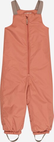 MINI A TURE Weatherproof pants 'Walenty' in Orange: front