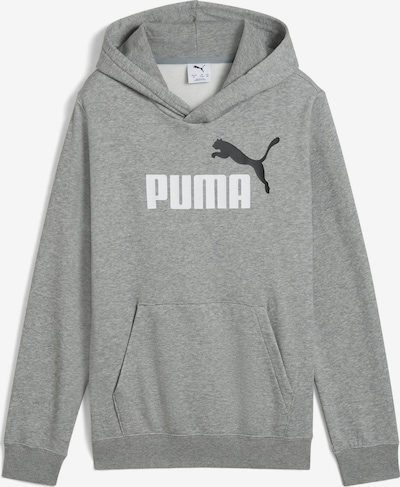 PUMA Sweater majica 'Ess 2 No. 1' veličine 140 u siva melange / crna / bijela, Pregled proizvoda