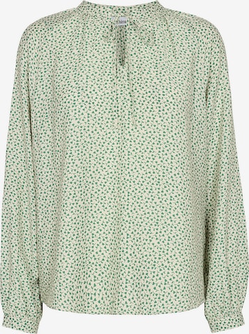 minimum Blouse 'Lenes' in Groen: voorkant