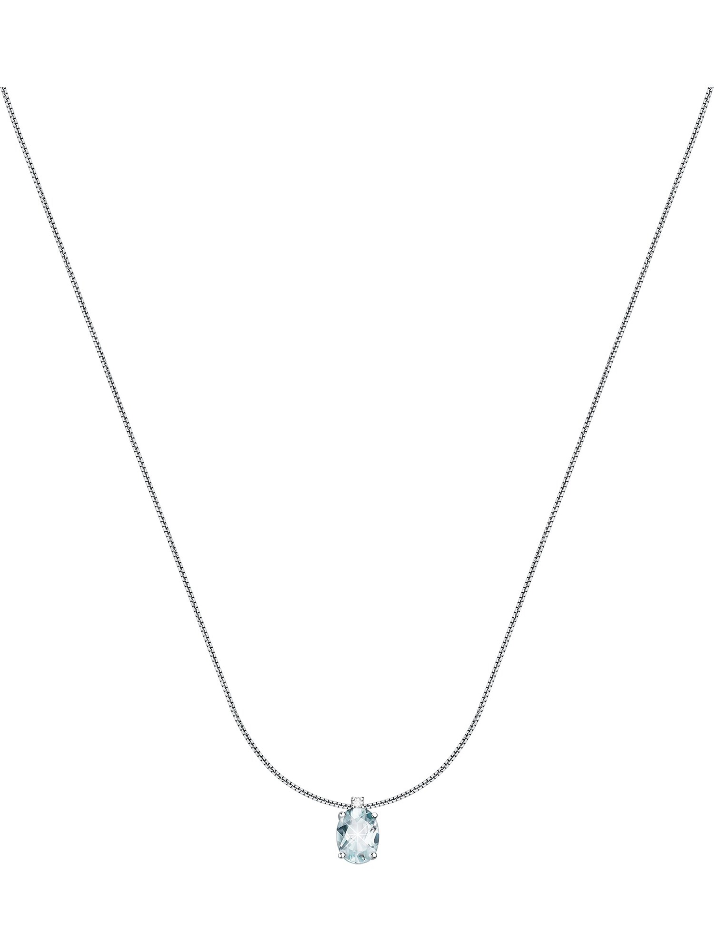 CHRIST Necklace in Light blue / Silver, Item view