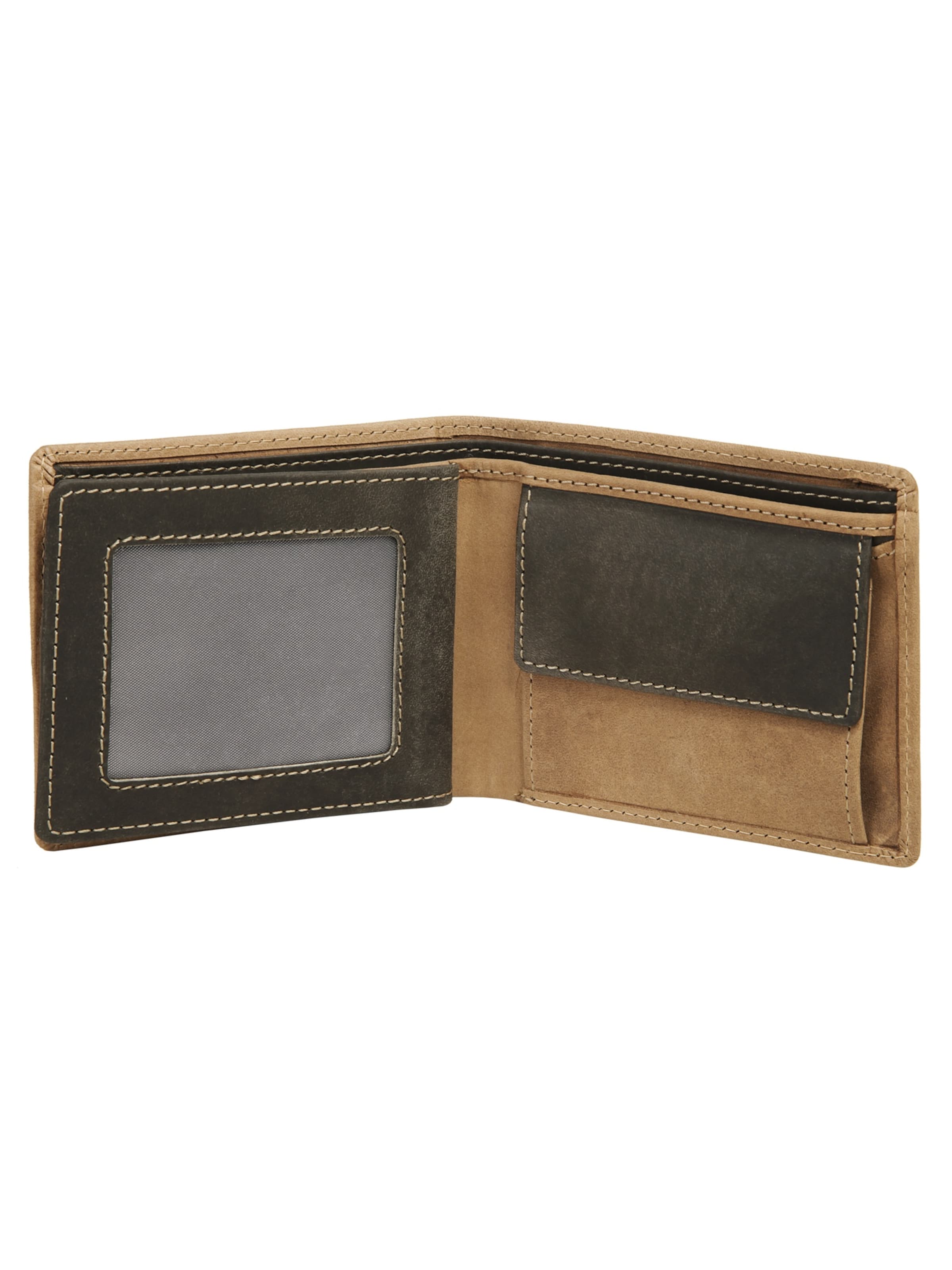 BODENSCHATZ Wallet 'Bodenschatz Geldbörse BICOLOUR' in Brown