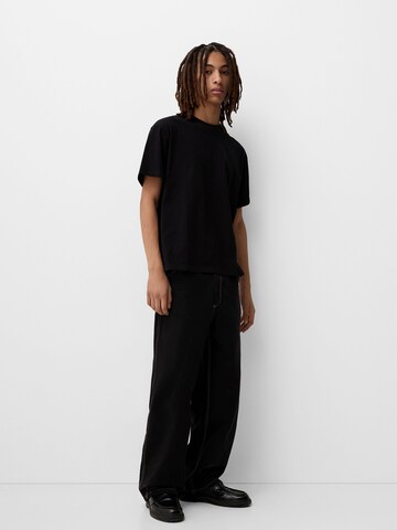 Loosefit Pantalon Bershka en noir