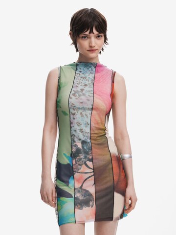 Desigual Obleka 'Panel' | mešane barve barva: sprednja stran